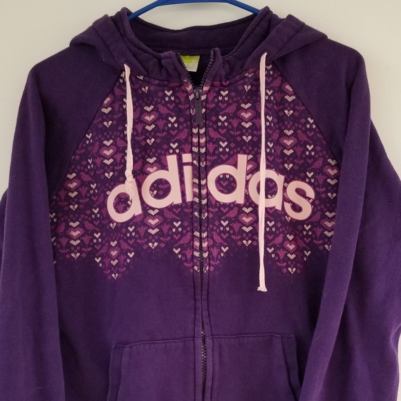 Adidas zip up hoodie - Picture 1 of 4
